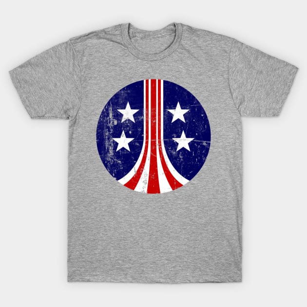 USCM Stars and Stripes T-Shirt by synaptyx